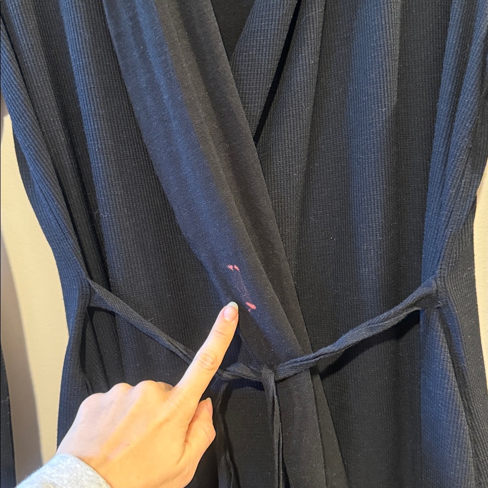 Athleta Black Robe Size XS - Wind Down Sleep‎ Robe - Picture 7 of 12